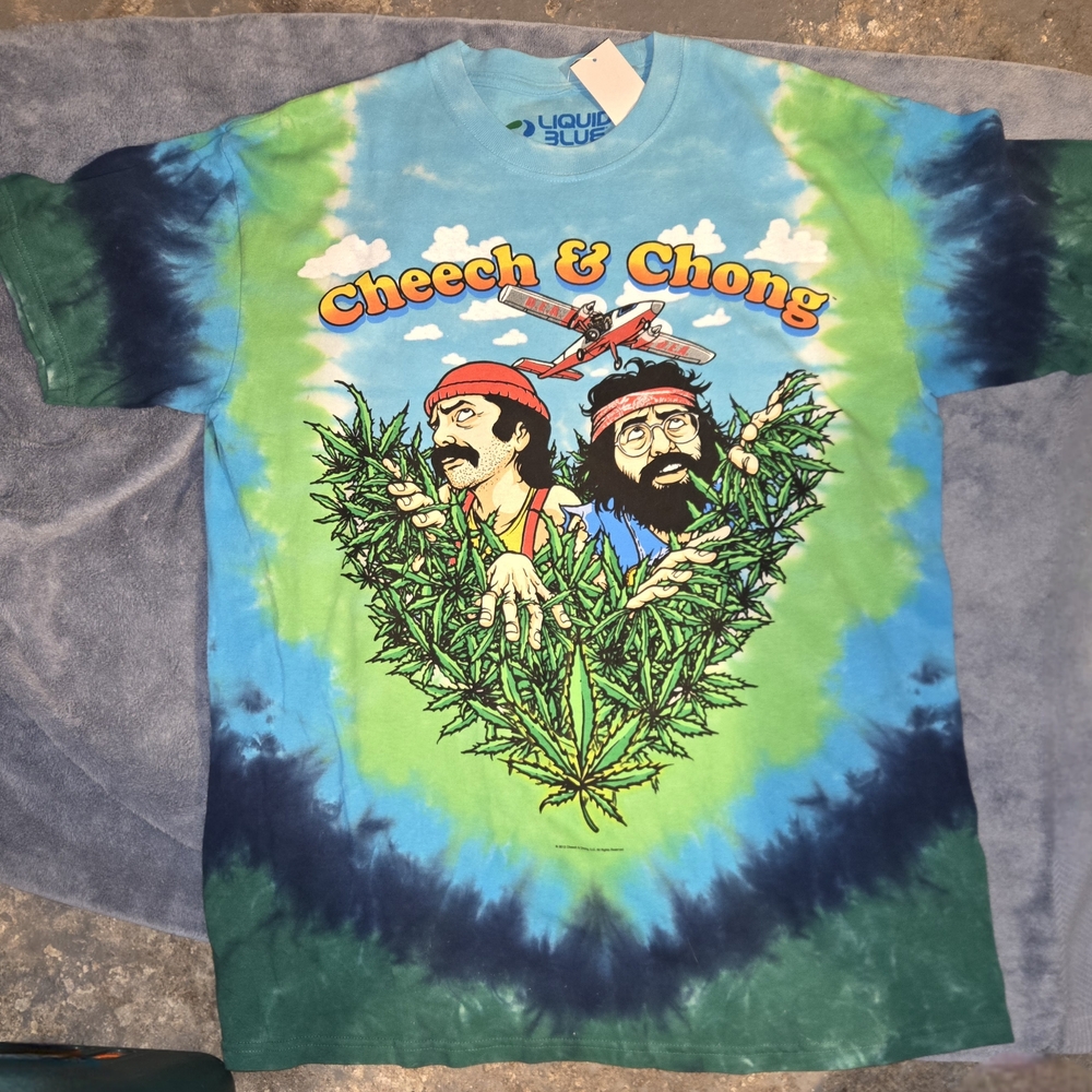 Cheech & Chong Tie-Dye T-Shirt